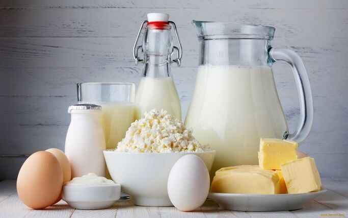რძე და რძის პროდუქტები იმპოტენციის პროფილაქტიკისთვის