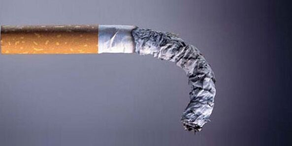 სიგარეტის მოწევა იწვევს მამაკაცებში იმპოტენციის განვითარებას